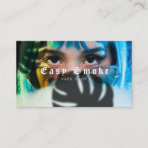 Girl Smoke Vape Shop Business Card