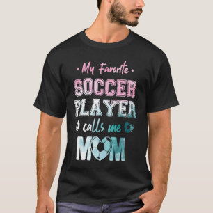 Girl Soccer Player s Team Cleats Mom Goalie Captai T-Shirt
