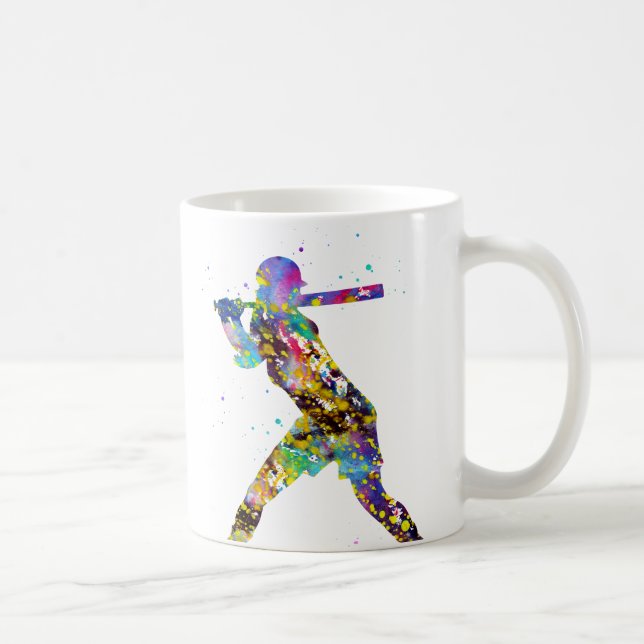 Girl Softball Player Coffee Mug (Right)