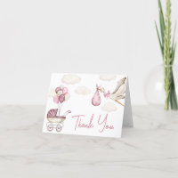 Girl Storck Special Delivery Baby Shower