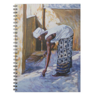 Girl Sweeping II 2002 Notebook