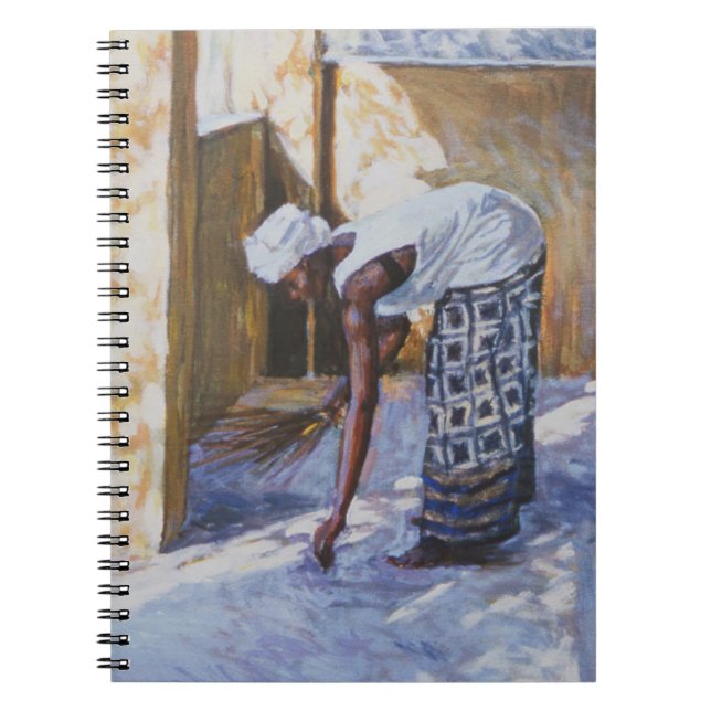 Girl Sweeping II 2002 Notebook (Front)