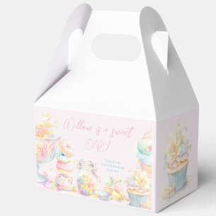Girl Sweet One First Birthday Favor Box