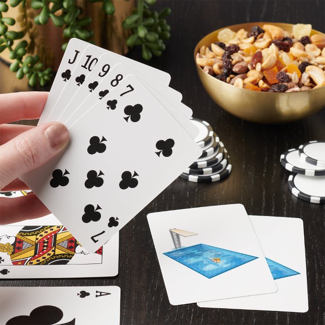 Girl Swimming Playing Cards (Creator Uploaded)