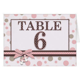 Girl Table Card 6