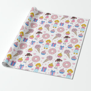 Girl Things Wrapping Paper