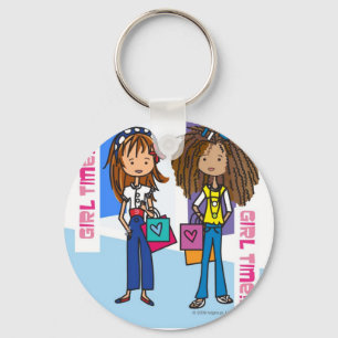 Girl Time Keychain