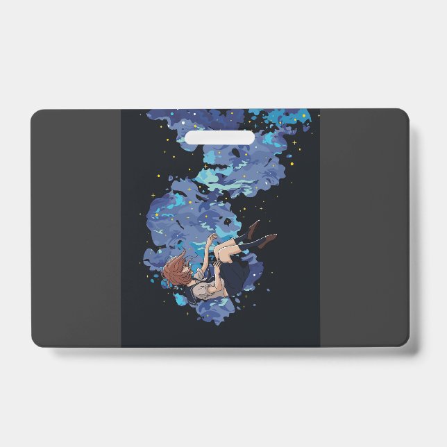 Girl to the Void Badge (Front)