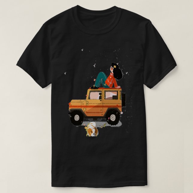 Girl Truck T-Shirt (Design Front)