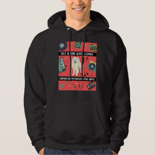 Girl Who Loves Labrador Retriever Labrador Retriev Hoodie