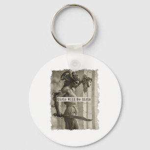 Girl Will Be Girls Medusa Tank Top_1  Keychain
