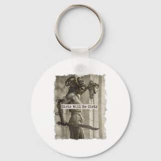 Girl Will Be Girls Medusa Tank Top_1 Keychain