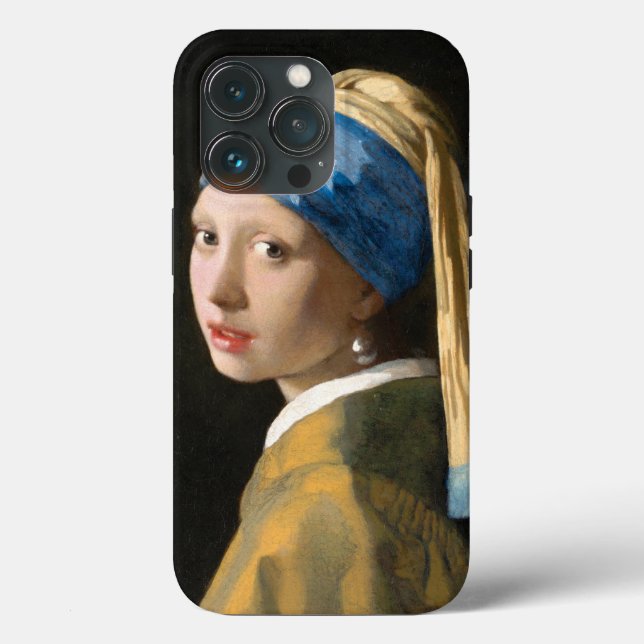 Girl with a Pearl Earring by Johannes Vermeer Case-Mate iPhone Case (Back)