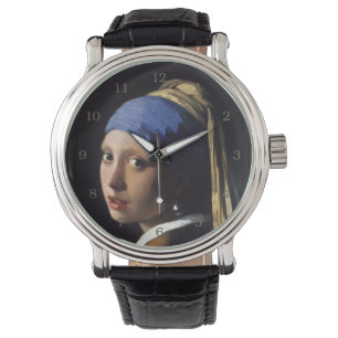 Girl With A Pearl Earring by Johannes Vermeer Watch