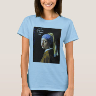 Girl with a Pearl Earring c1665 oil on canvas M... T-Shirt