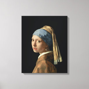 Girl with a Pearl Earring, c.1665-6 (oil on canvas Print