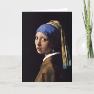Girl with a Pearl Earring Card