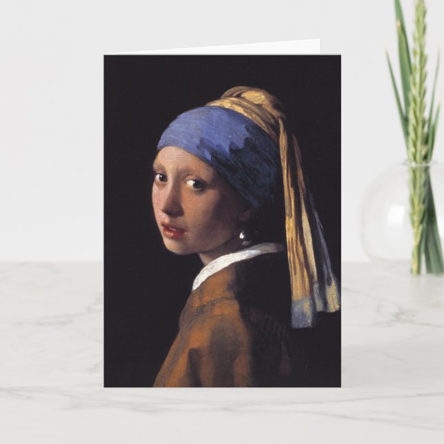 Girl with a Pearl Earring Card (Front)