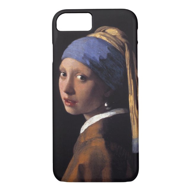 Girl with a Pearl Earring Case-Mate iPhone Case (Back)