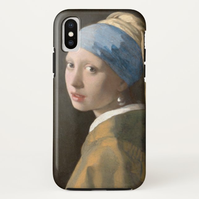 Girl with a Pearl Earring Case-Mate iPhone Case (Back)