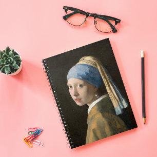 Girl with a Pearl Earring   Johannes Vermeer Notebook