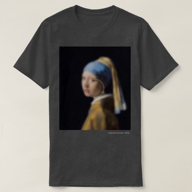 Girl with a Pearl Earring loading T-Shirt (Design Front)