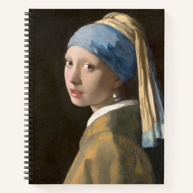 Girl with a Pearl Earring Notebook (Front)