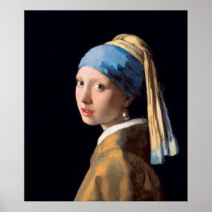 Girl with a Pearl Earring Poster