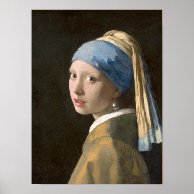 Girl with a pearl earring poster (Front)