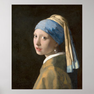 Girl With A Pearl Earring Poster
