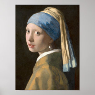 Girl with a Pearl Earring Poster