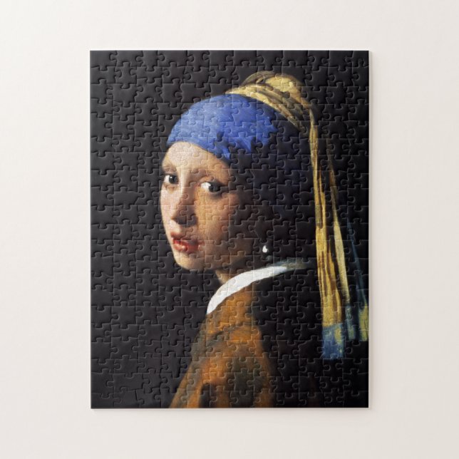 Girl with a Pearl Earring Puzzle (Vertical)