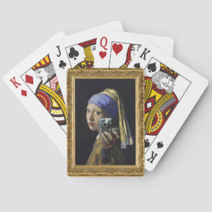 Girl with a Pearl Earring - Self Shot Playing Cards