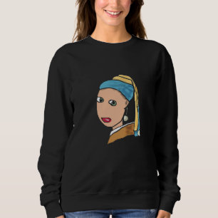 Girl With A Pearl Earring Sweatshirt
