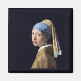 Girl with a Pearl Earring, Vermeer Magnet