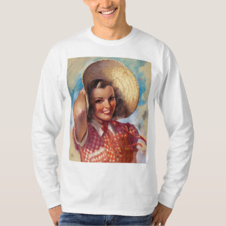 Girl with Bonnet T-Shirt