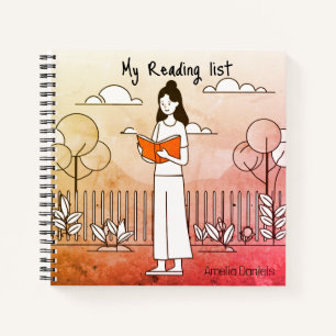Girl with book - Reading List 