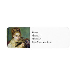 Girl with Cat by Renoir