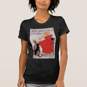 Girl with Cats, Alexandre Steinlen T-Shirt