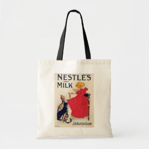 Girl with Cats, Vintage Poster, Alexandre Steinlen Tote Bag