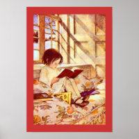 Girl with Children's Books, Jessie Willcox Smith