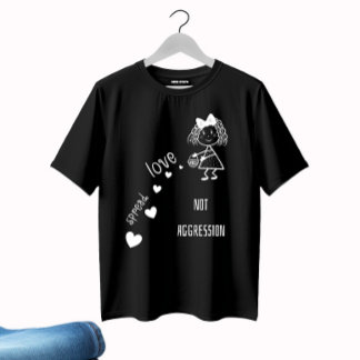 Girl with hearts T-Shirt