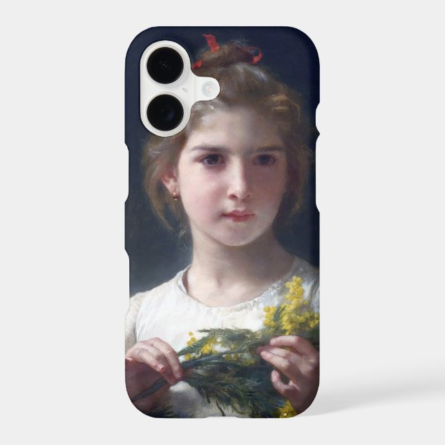 Girl with Mimosa, Bouguereau (Back)