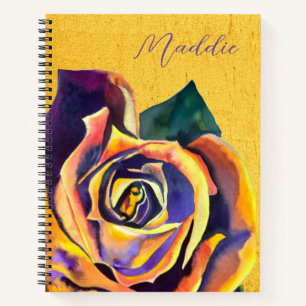 Girl with scarf cool graphic illustration notebook