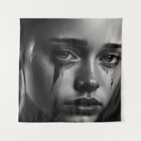 Girl with tears