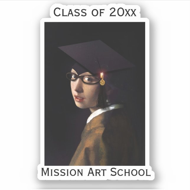 Girl with the Glasses Graduation (Front)