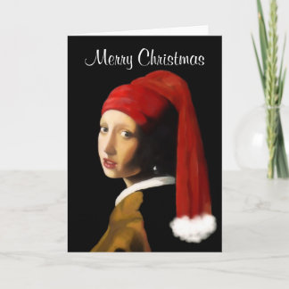 Girl with the Pearl Earring Christmas Card