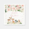 Girl Woodland Baby Shower Blush Floral