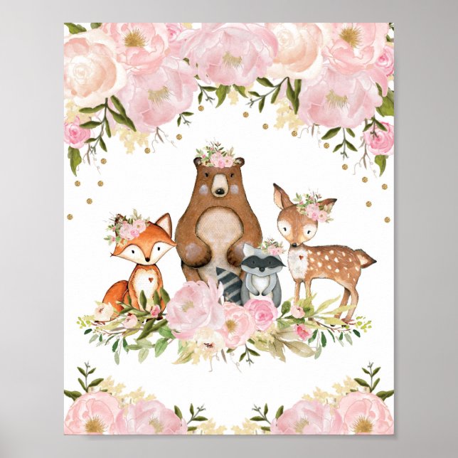 Girl Woodland Poster (Front)
