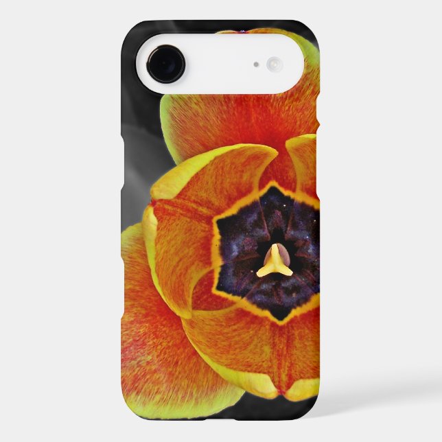 Girl-y Flower-y Tulip iPhone case (Back)